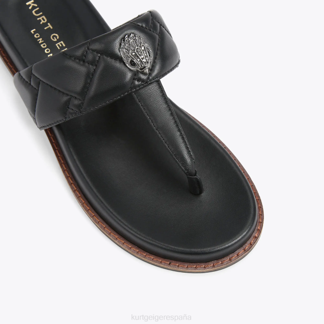 Kurt Geiger mujer Barra en T London Kensington gruesa 2LPR431 | calzados negro